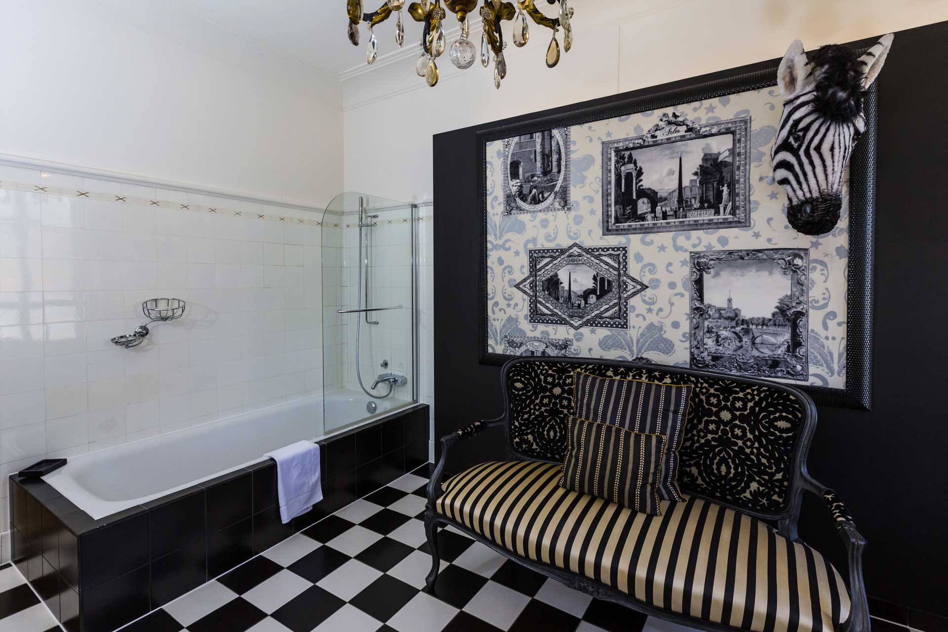 Chambre double vue parc Morges - La chambre Pulcinella