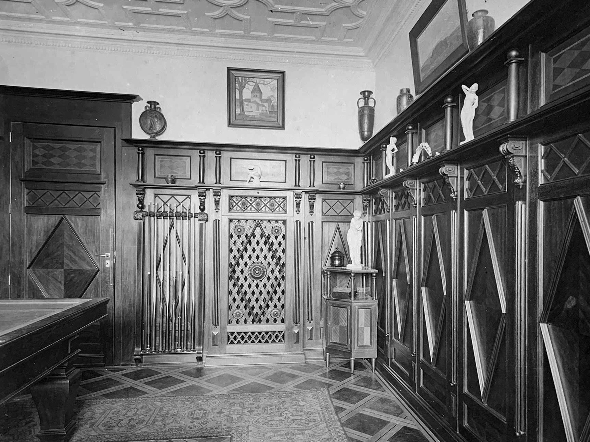 Ancienne photo de du restaurant de la maison d'igor